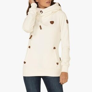 Wanakome ARTEMIS Women's Hoodie Heather Oatmeal Size XXL